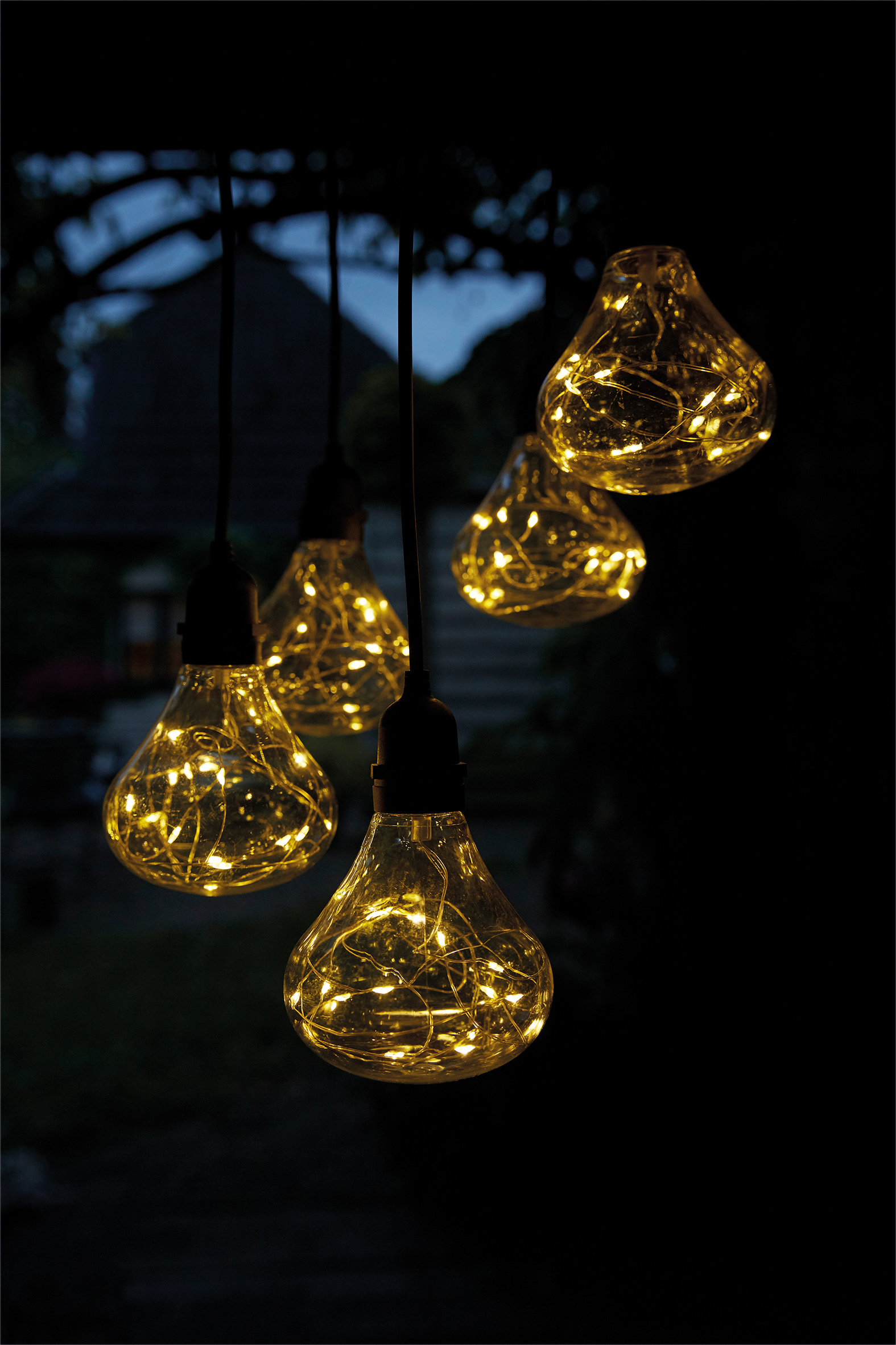 Cascading Battery Lights