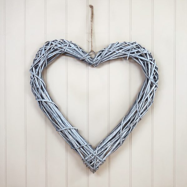 Rattan Heart 60cm