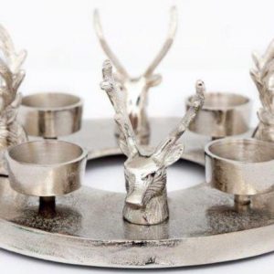 Stag Head Tealight Holder