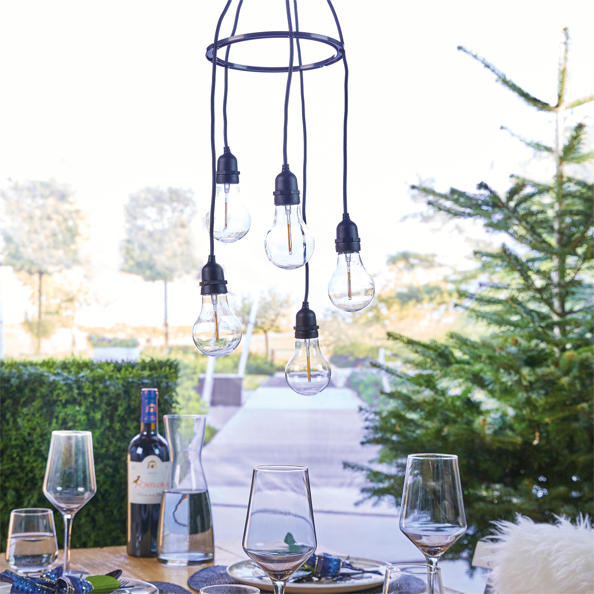 Huble 5 Pendant Outdoor Light